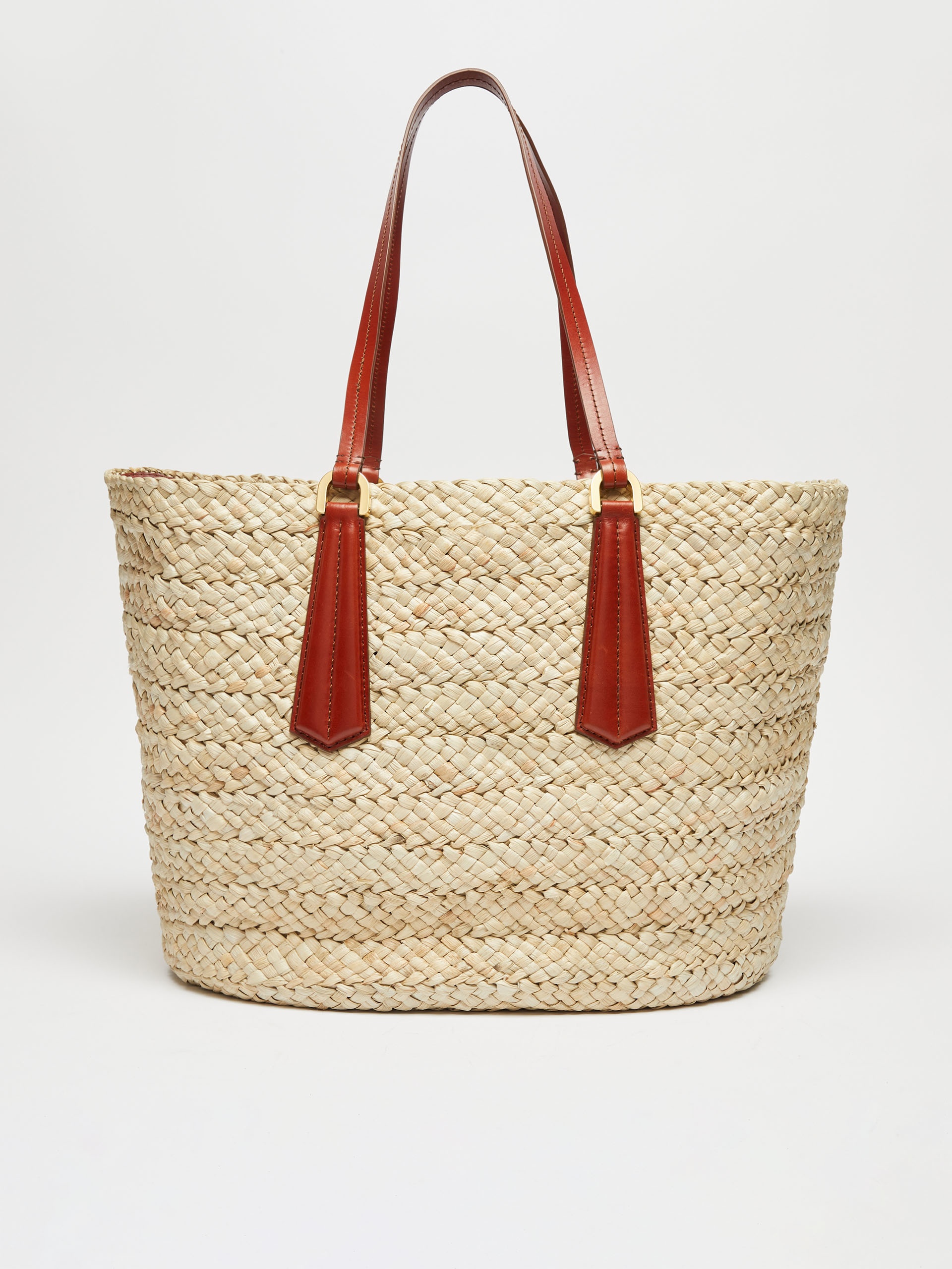 PANIERXL Straw bucket bag - 3