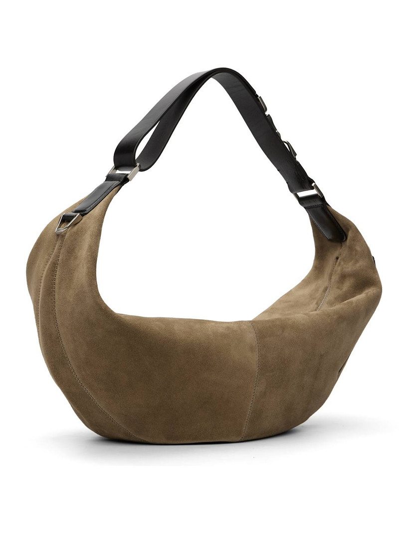 Lemaire Taupe Quiver Clip Bag outlook