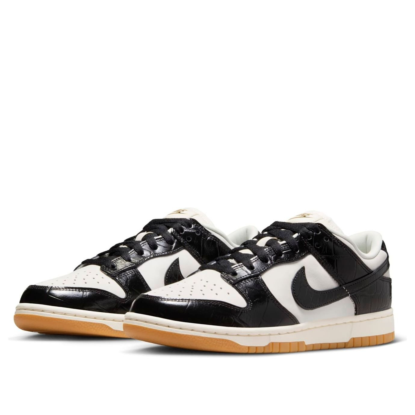 (WMNS) Nike Dunk Low LX 'Black Croc' FJ2260-003 - 2