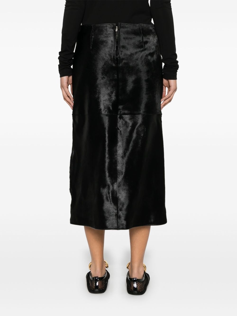 A-line midi skirt - 4