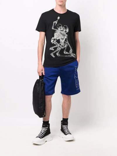 Alexander McQueen logo-embroidered track shorts outlook