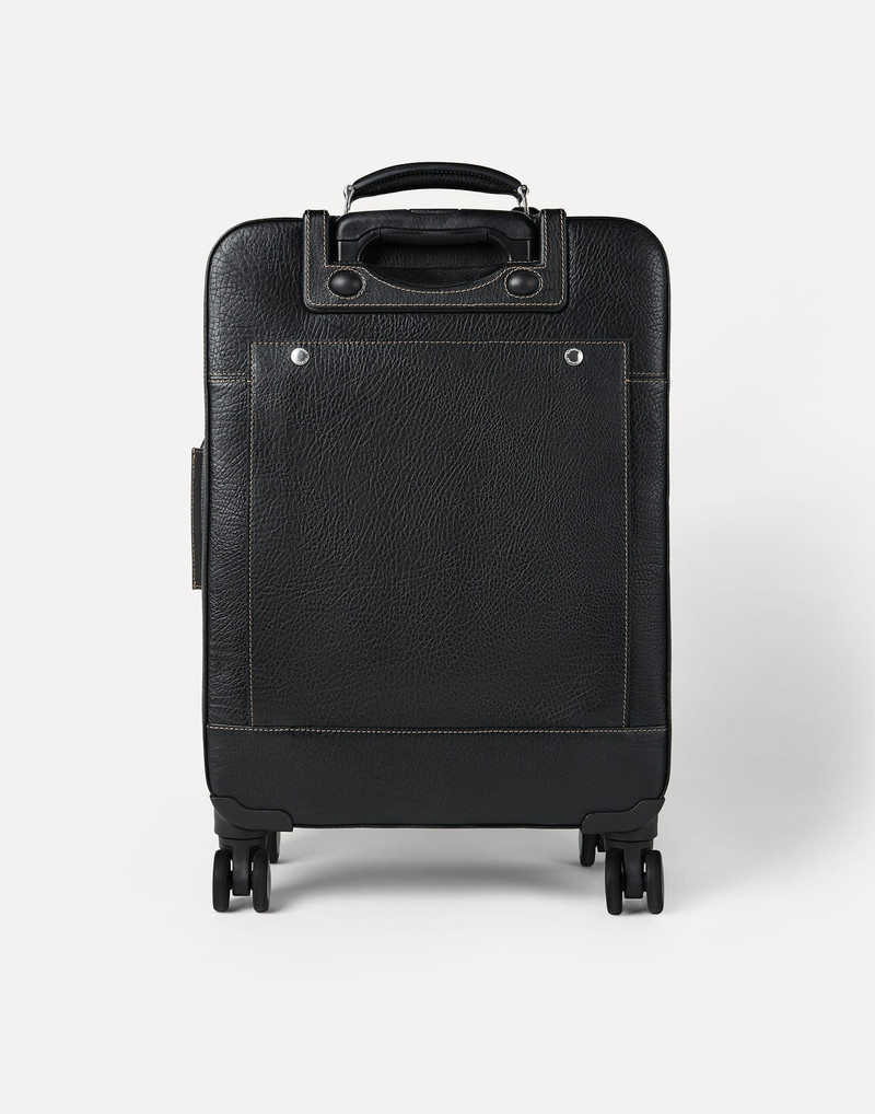 Brunello Cucinelli Grained calfskin suitcase outlook