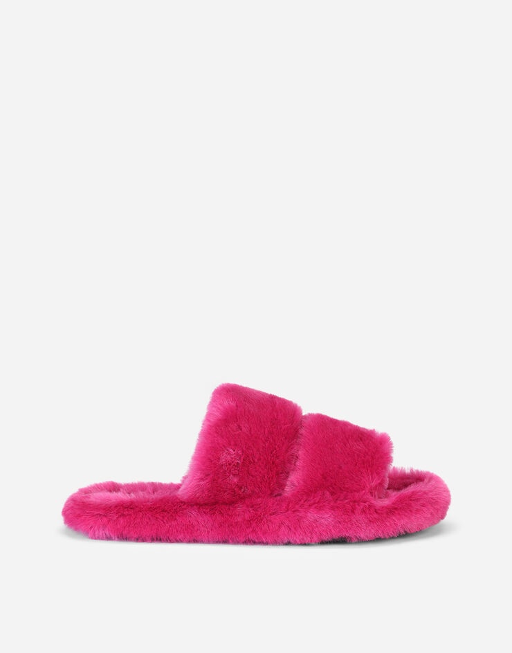 Faux fur sliders - 1