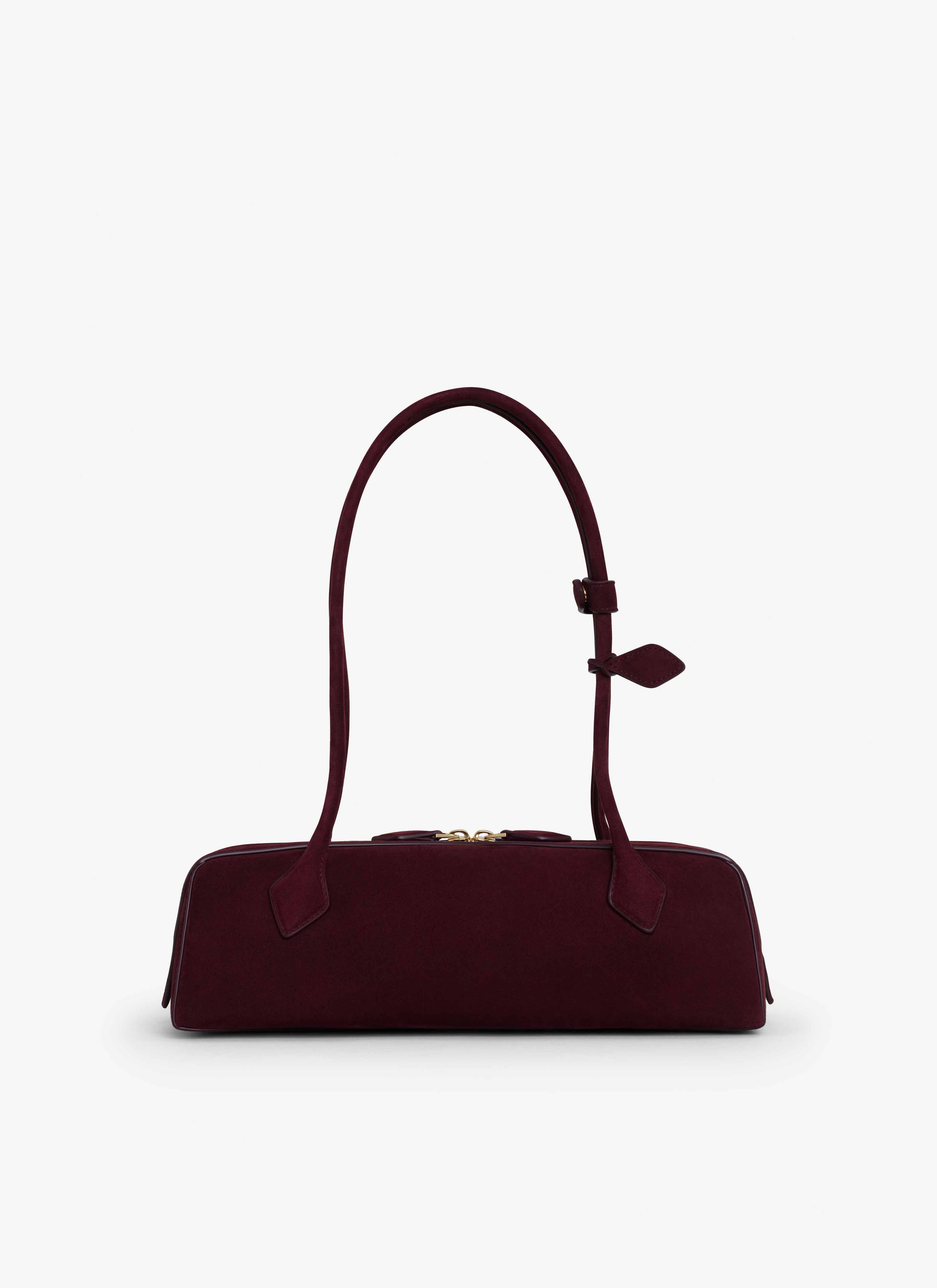 LE TECKEL MEDIUM BAG IN SUEDE GOATSKIN - 3