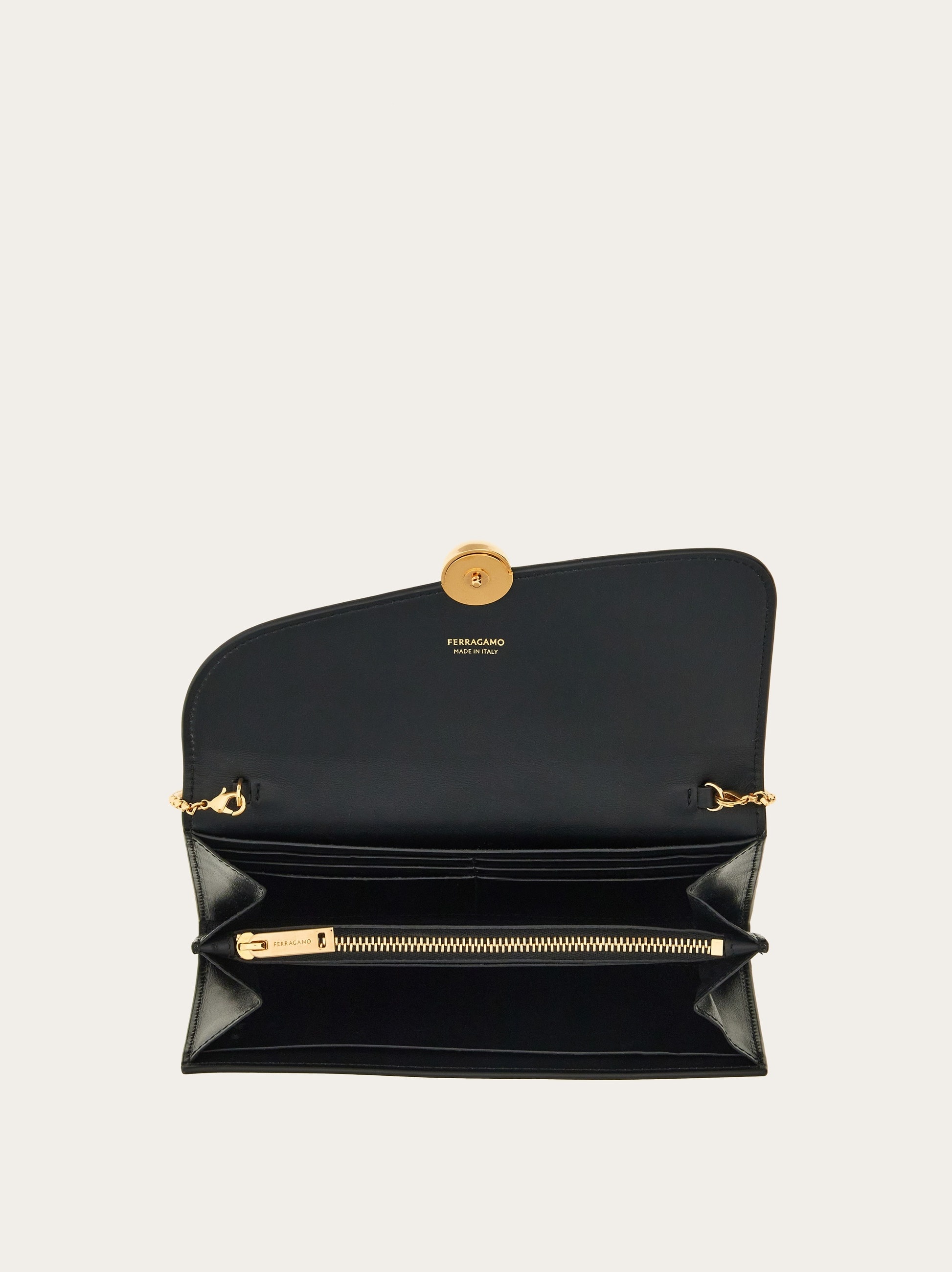 Asymmetrical flap wallet - 4