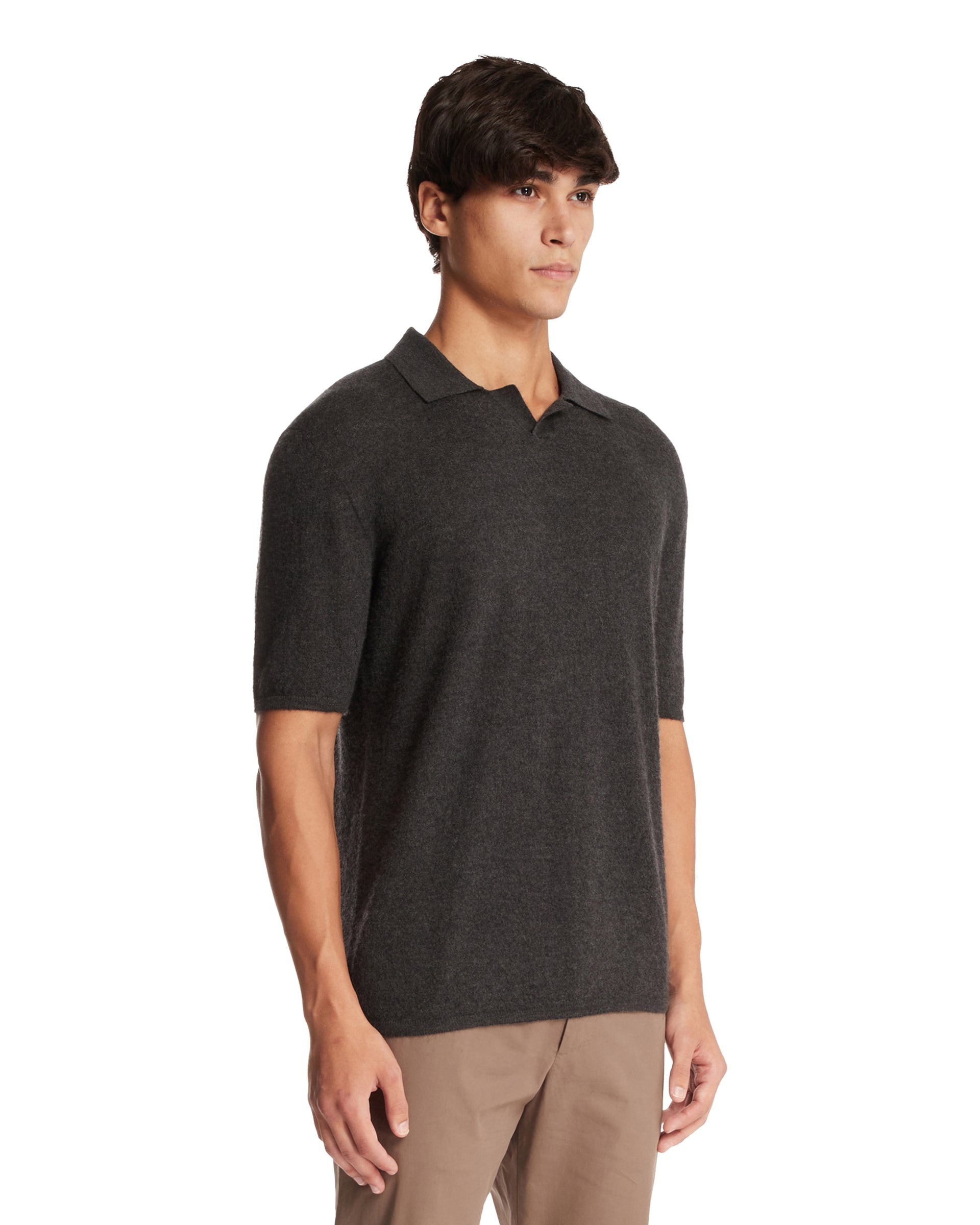 Gray Isao Cashmere - 4