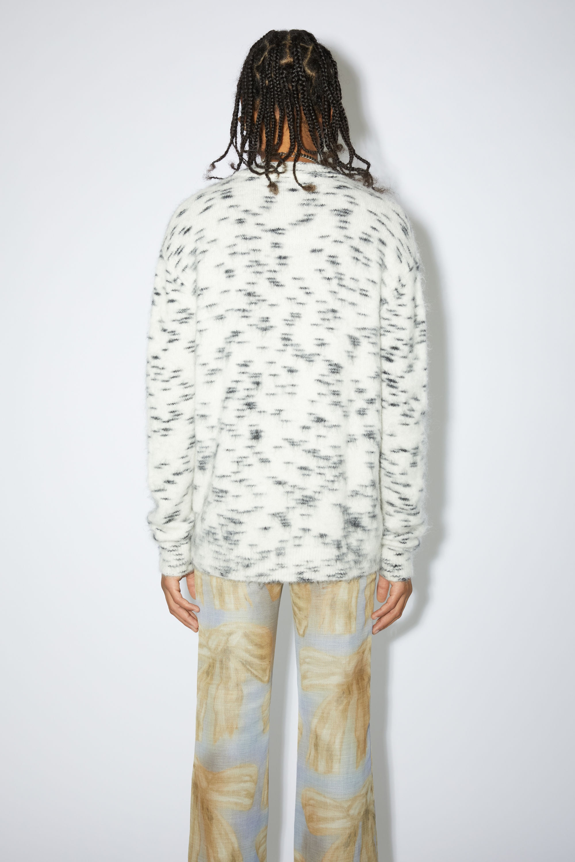 Crew neck jumper - Off white - 3