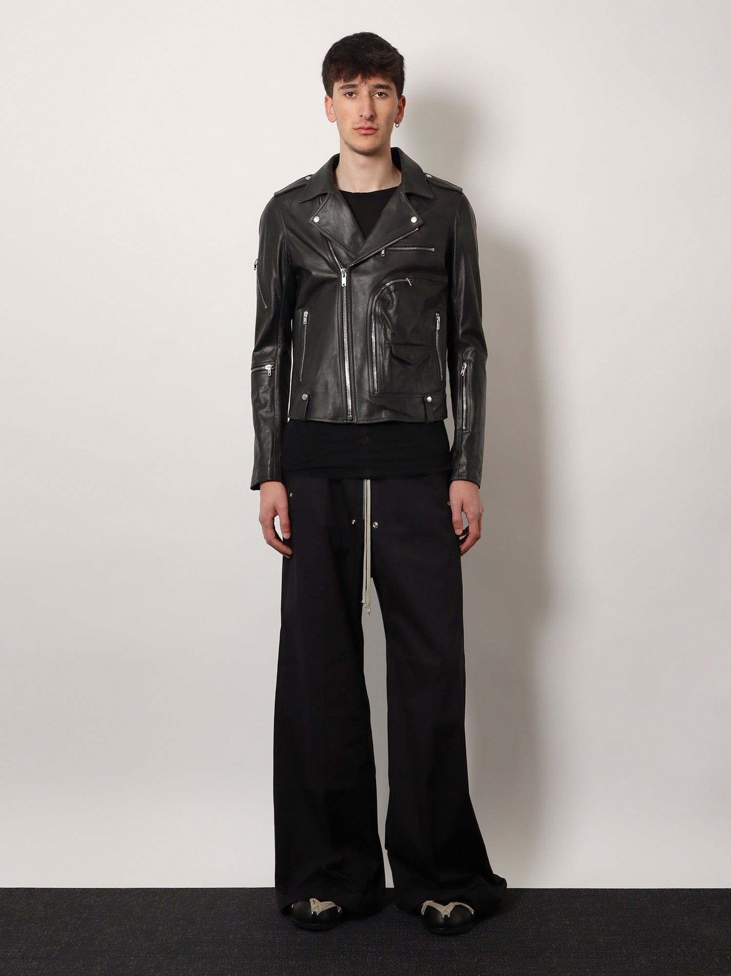 Rick Owens Bauhaus Stooges Leather Jacket - 2
