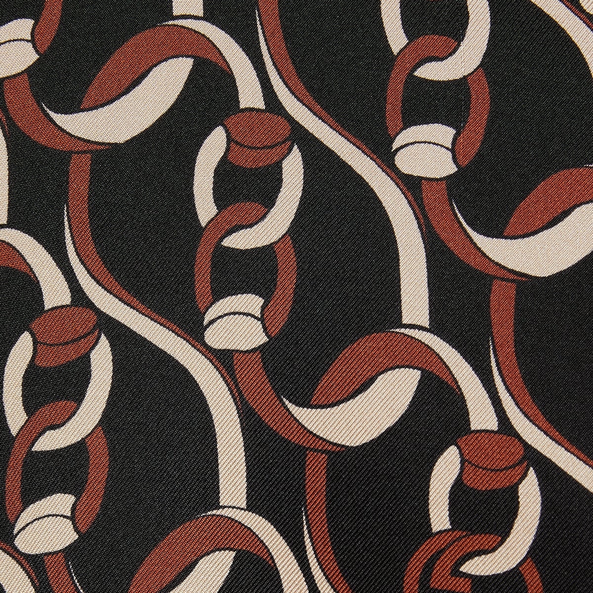 Interlocking G chain print silk shirt - 4