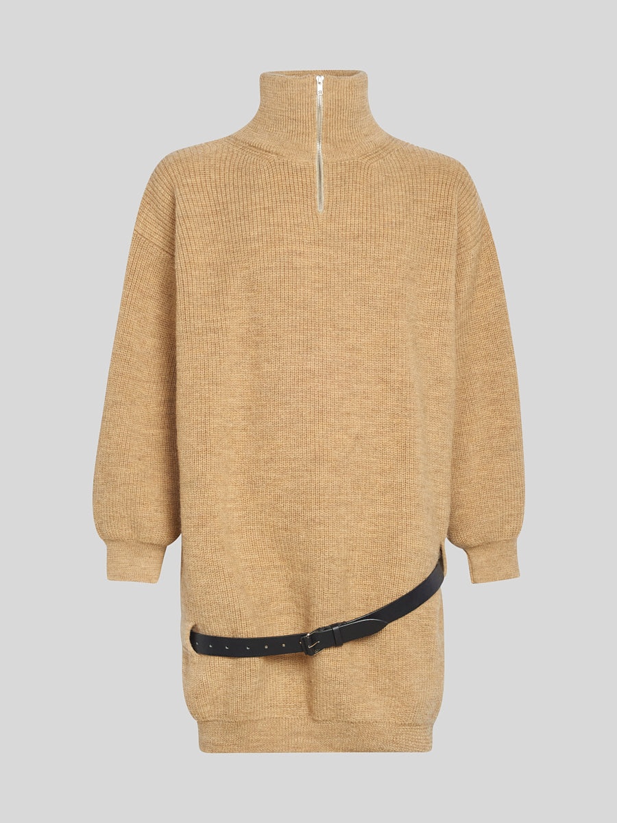 Big Knitted Camion Beige - 1