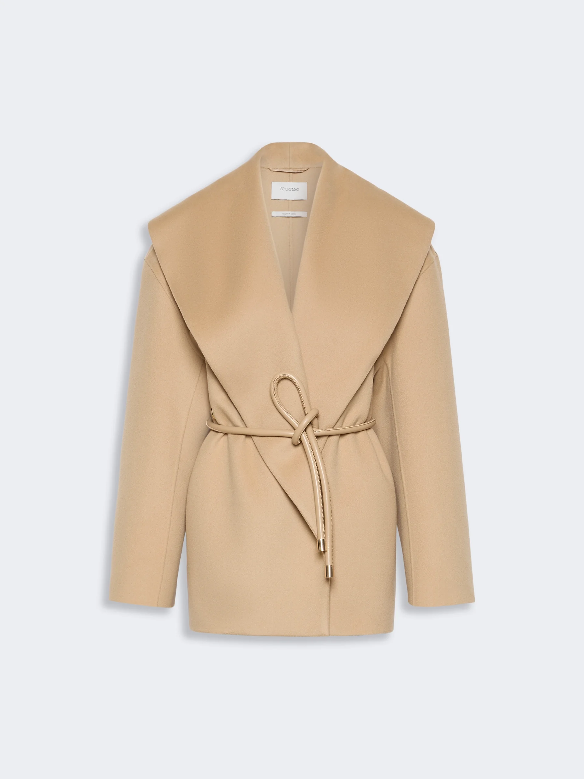UGUALE Pure wool double fabric jacket - CAMEL - 1