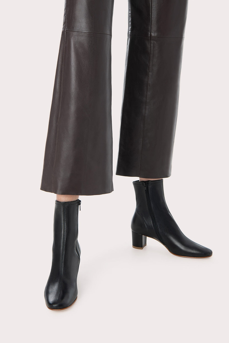 BY FAR Sofia Black Leather outlook