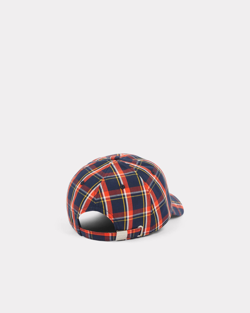 KENZO Checked baseball cap outlook