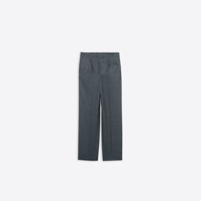 BALENCIAGA Men's Sporty B Classic Pants in Grey outlook