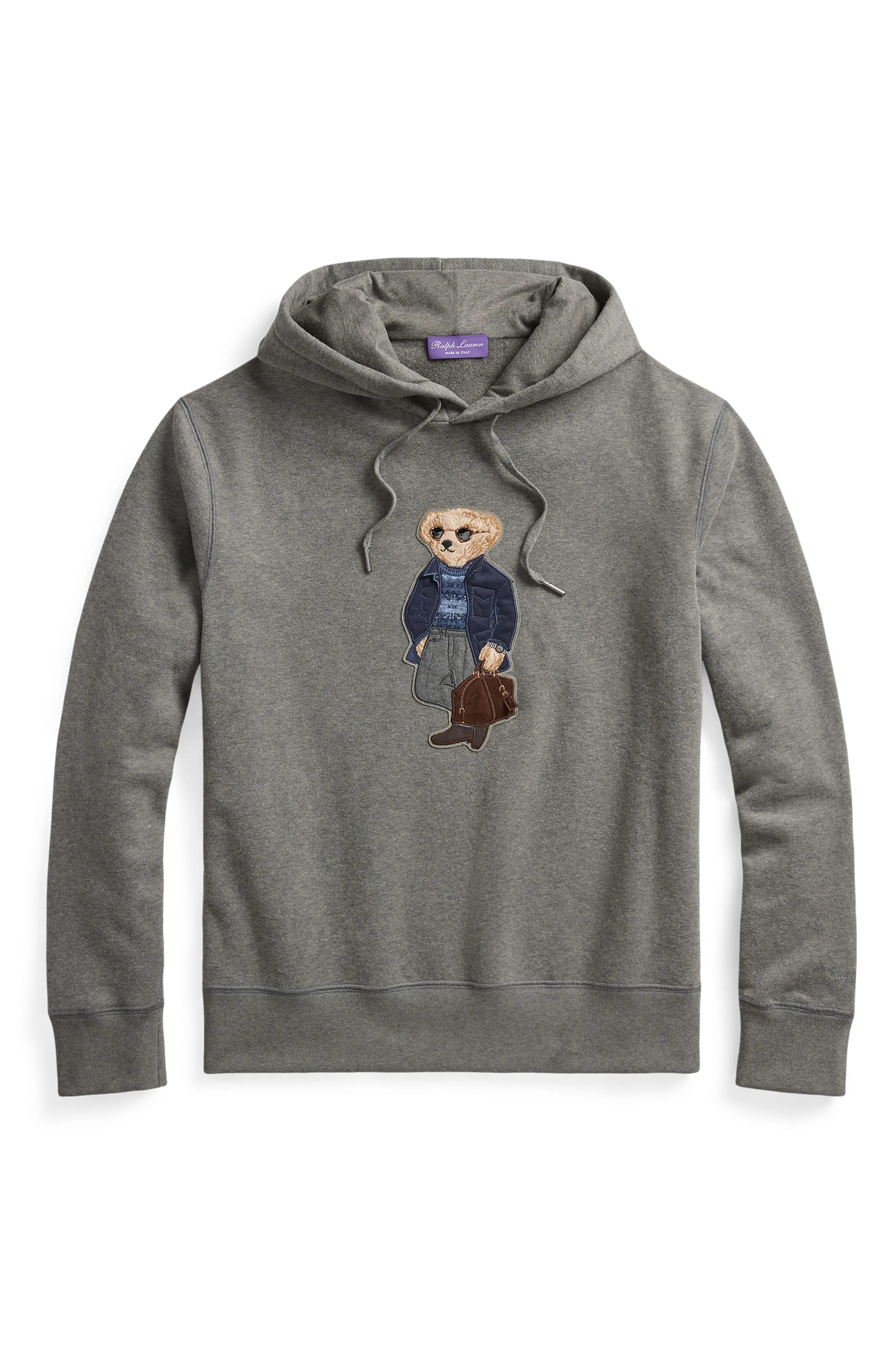 Polo Bear Appliqué Hoodie - 5