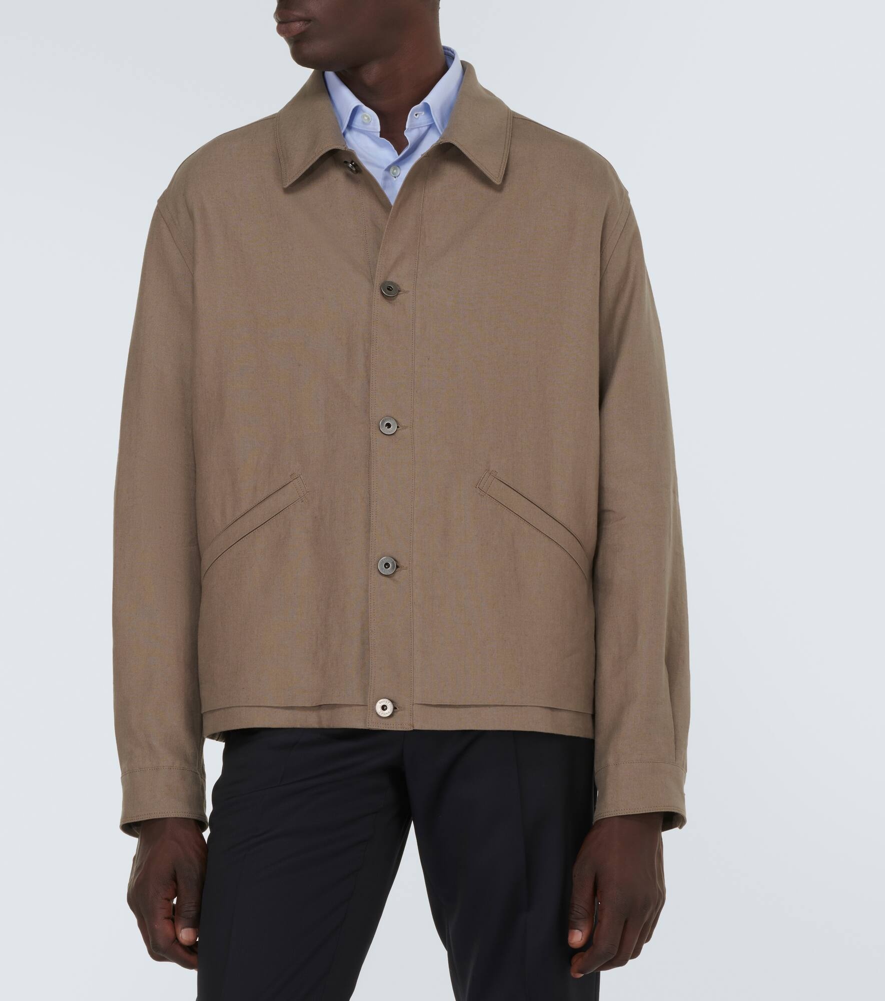 Oasi Lino linen overshirt - 3