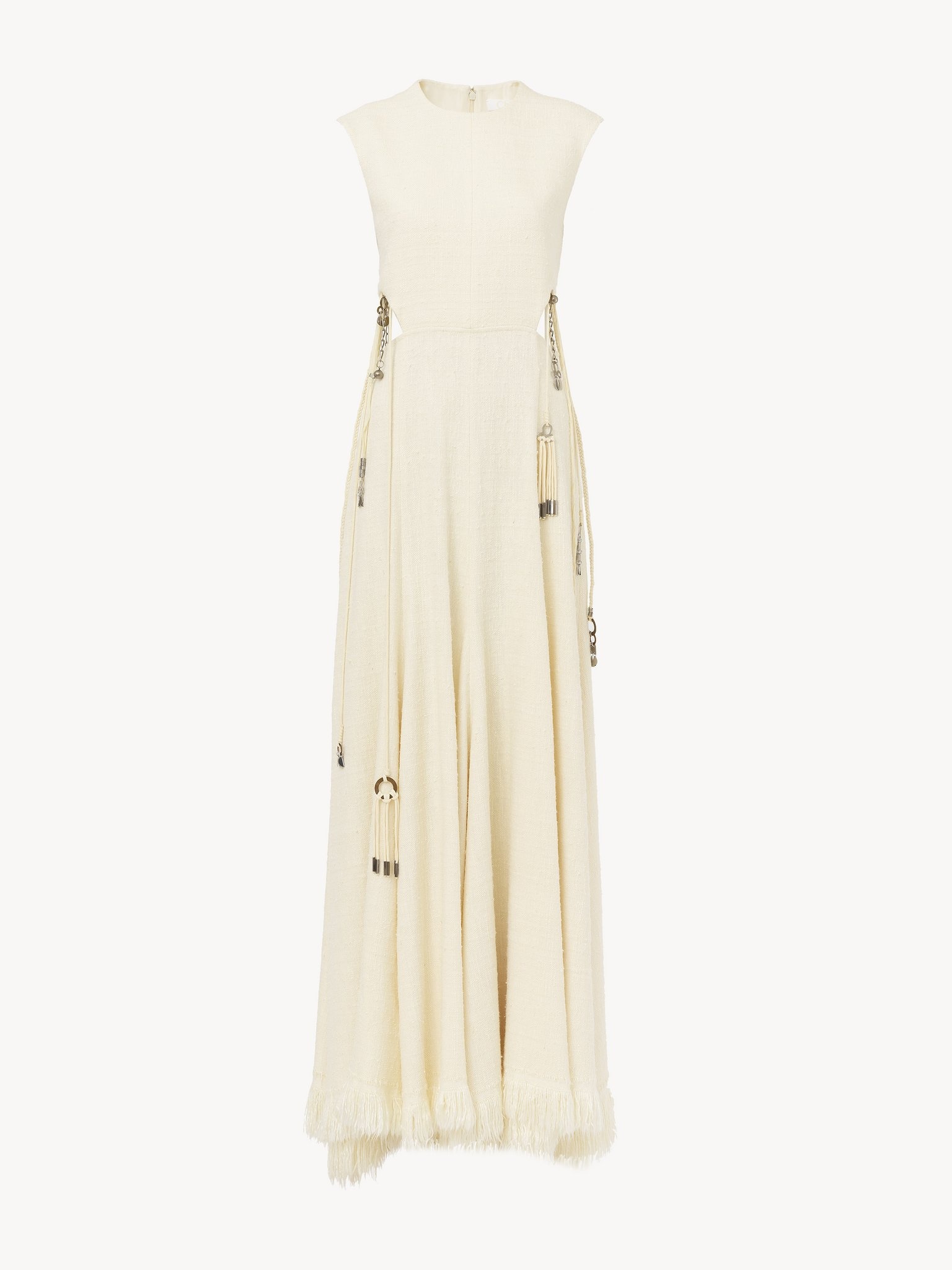 CUT-OUT SLEEVELESS DRESS - 4