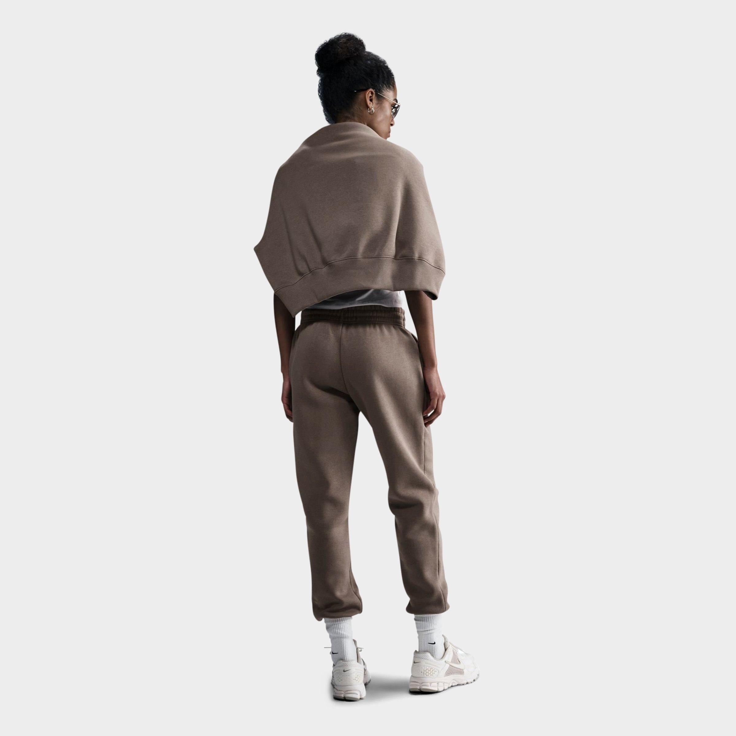 WOMEN'S NIKE SPORTSWEAR PHOENIX FLEECE MID-RISE JOGGER SWEATPANTS - 3