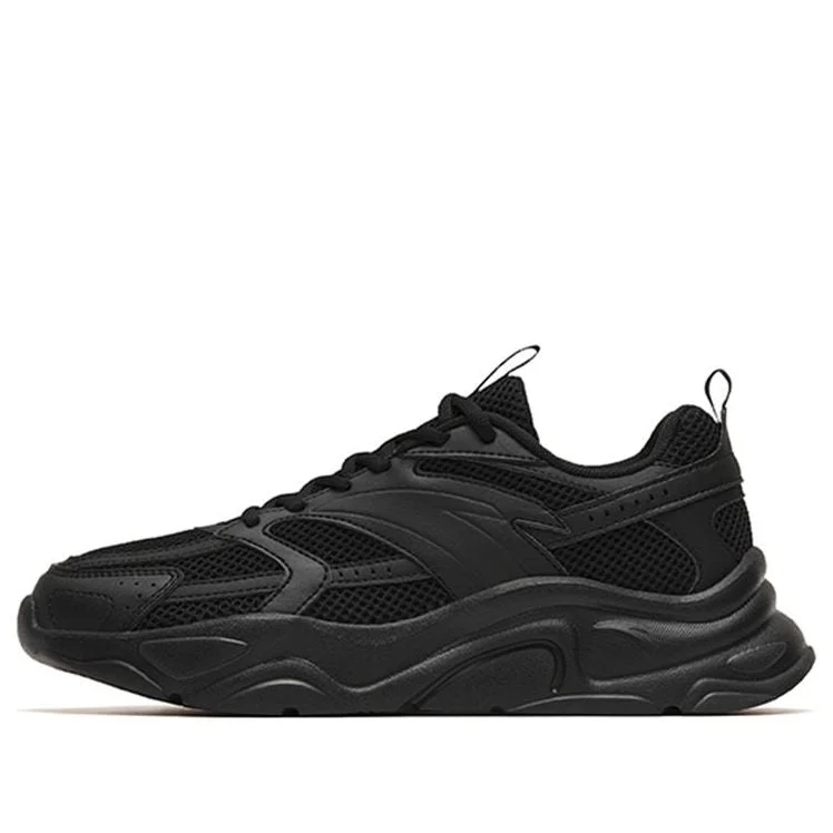 (WMNS) ANTA Life Series Sneakers 'Black' 122258891-4 - 1
