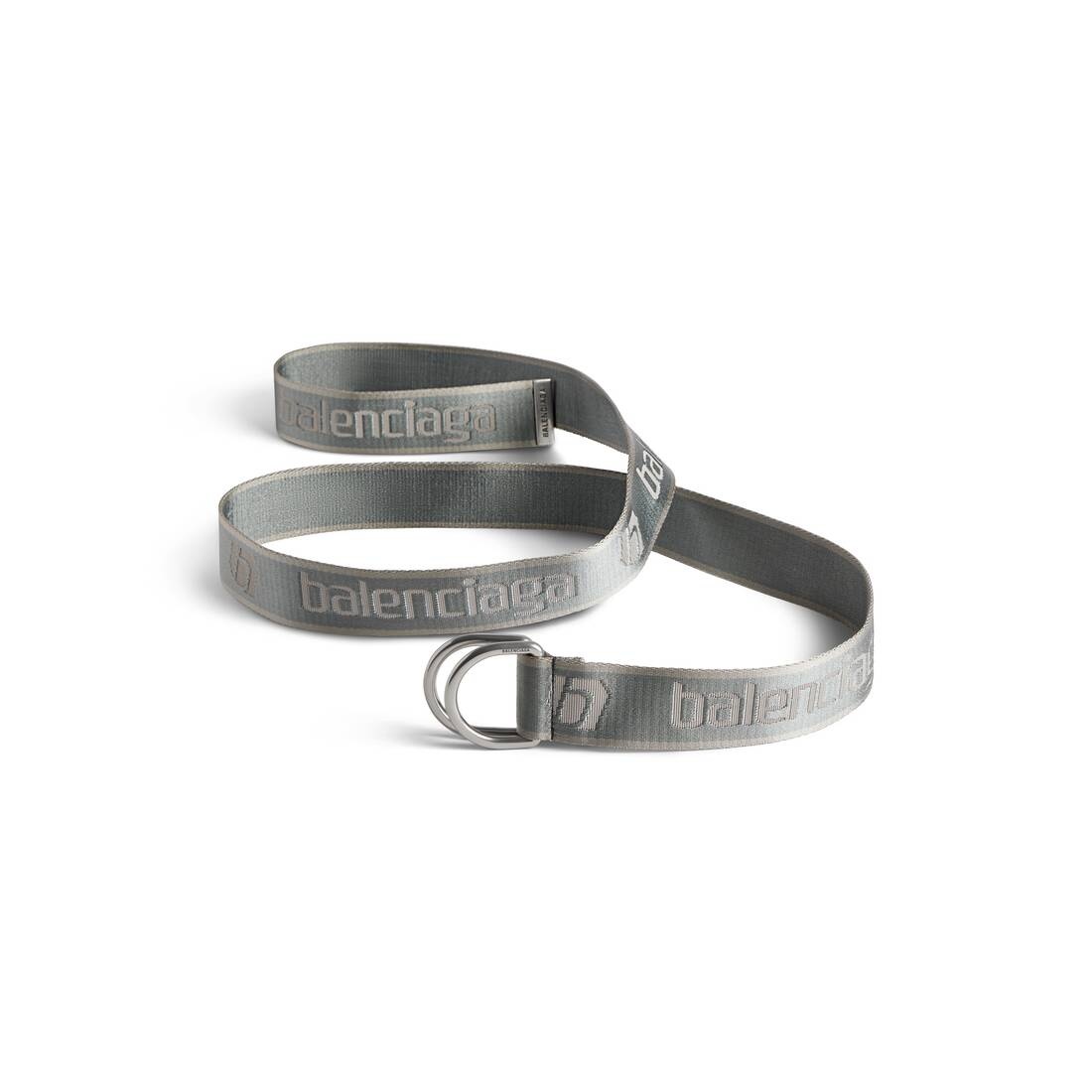 Men's D Ring Belt  in Dark Grey - 2