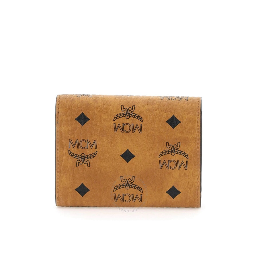 MCM Tracy Visetos Trifold Wallet - 3