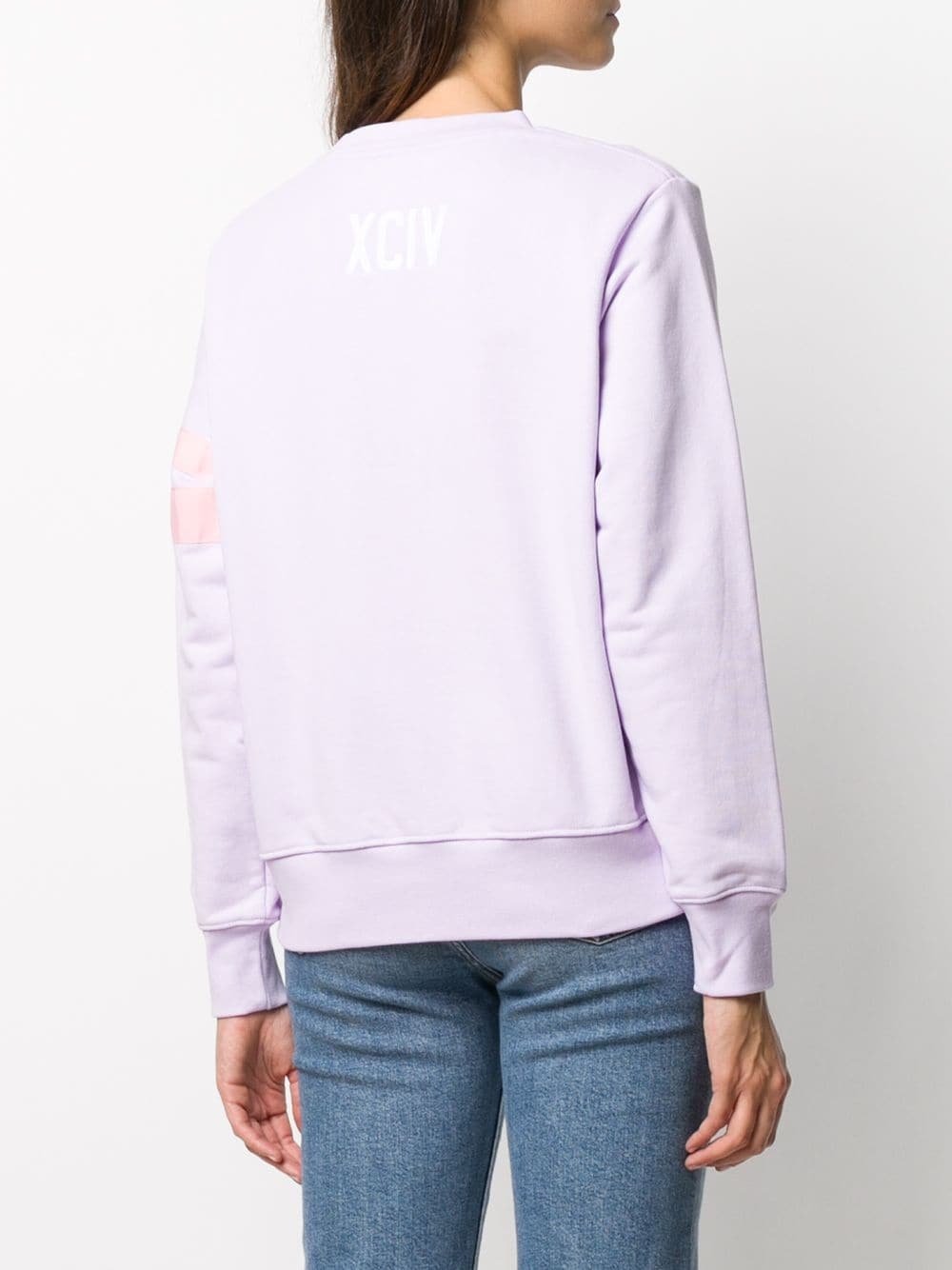 logo print sweatshirt - 4