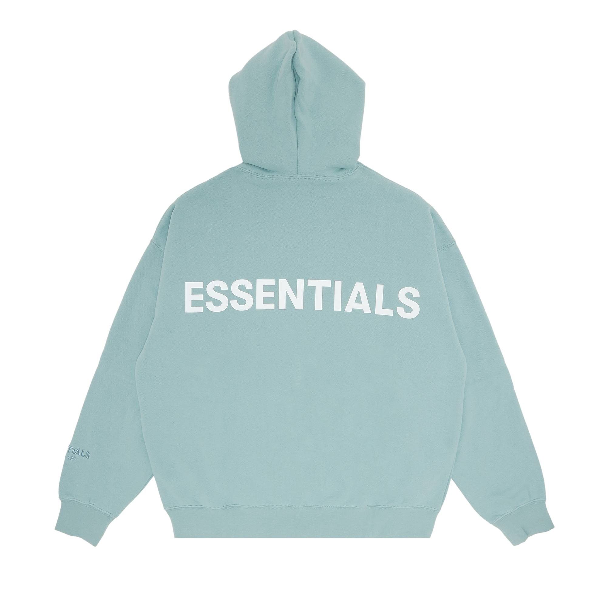 Fear of God Essentials 3M Logo Pullover Hoodie 'Blue' - 2