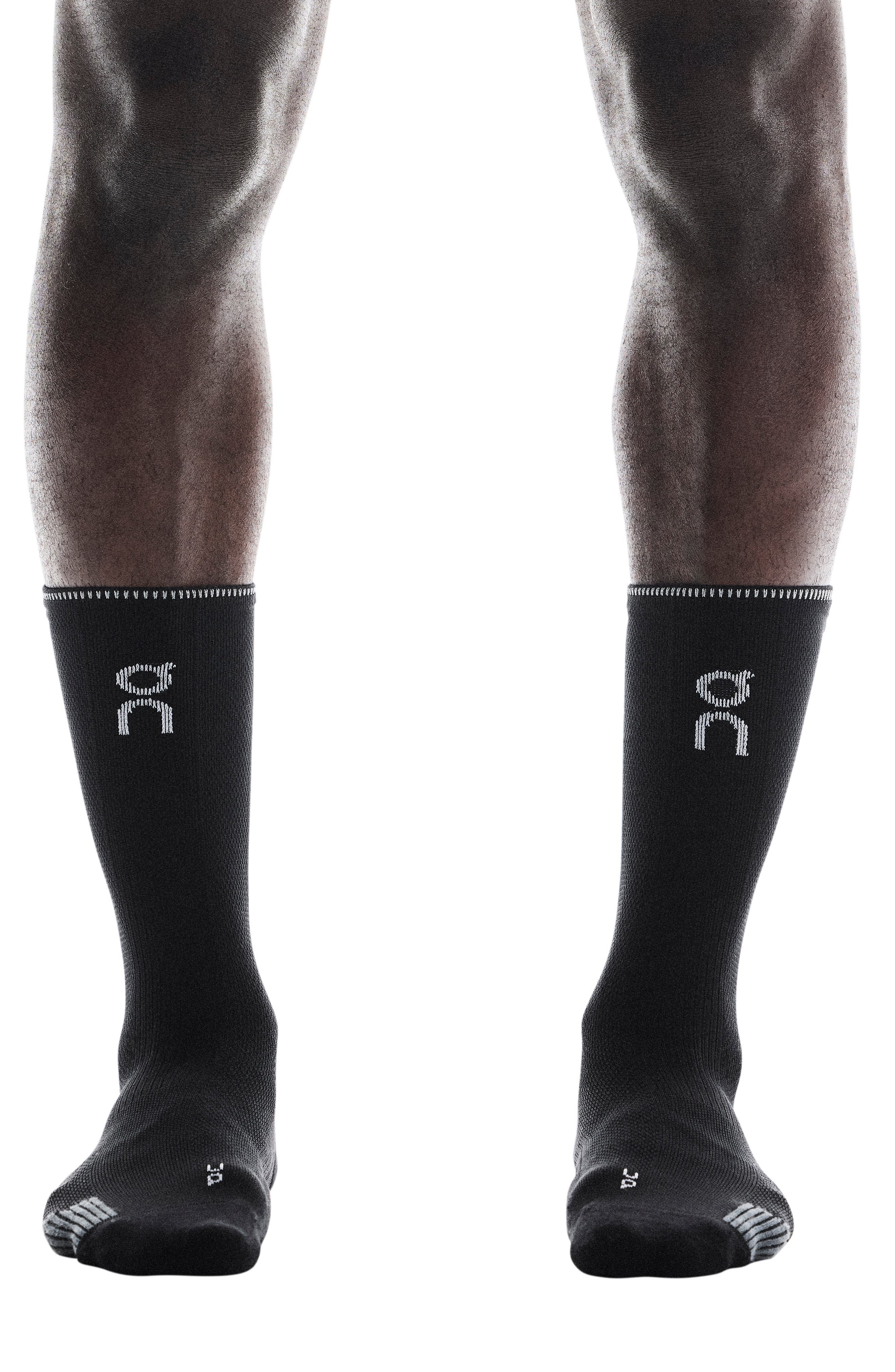 On Performance Run High Socks in Black/Eclipse at Nordstrom - 2