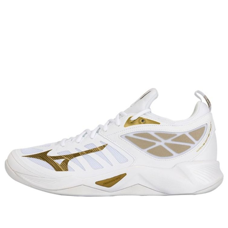 (WMNS) Mizuno Wave Dimension Mid 'White Gold' V1GC224068 - 1
