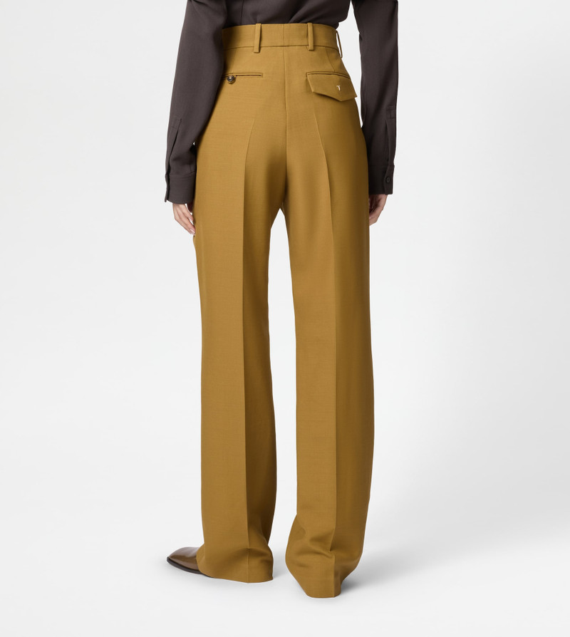 PANTS IN WOOL - GREEN 4