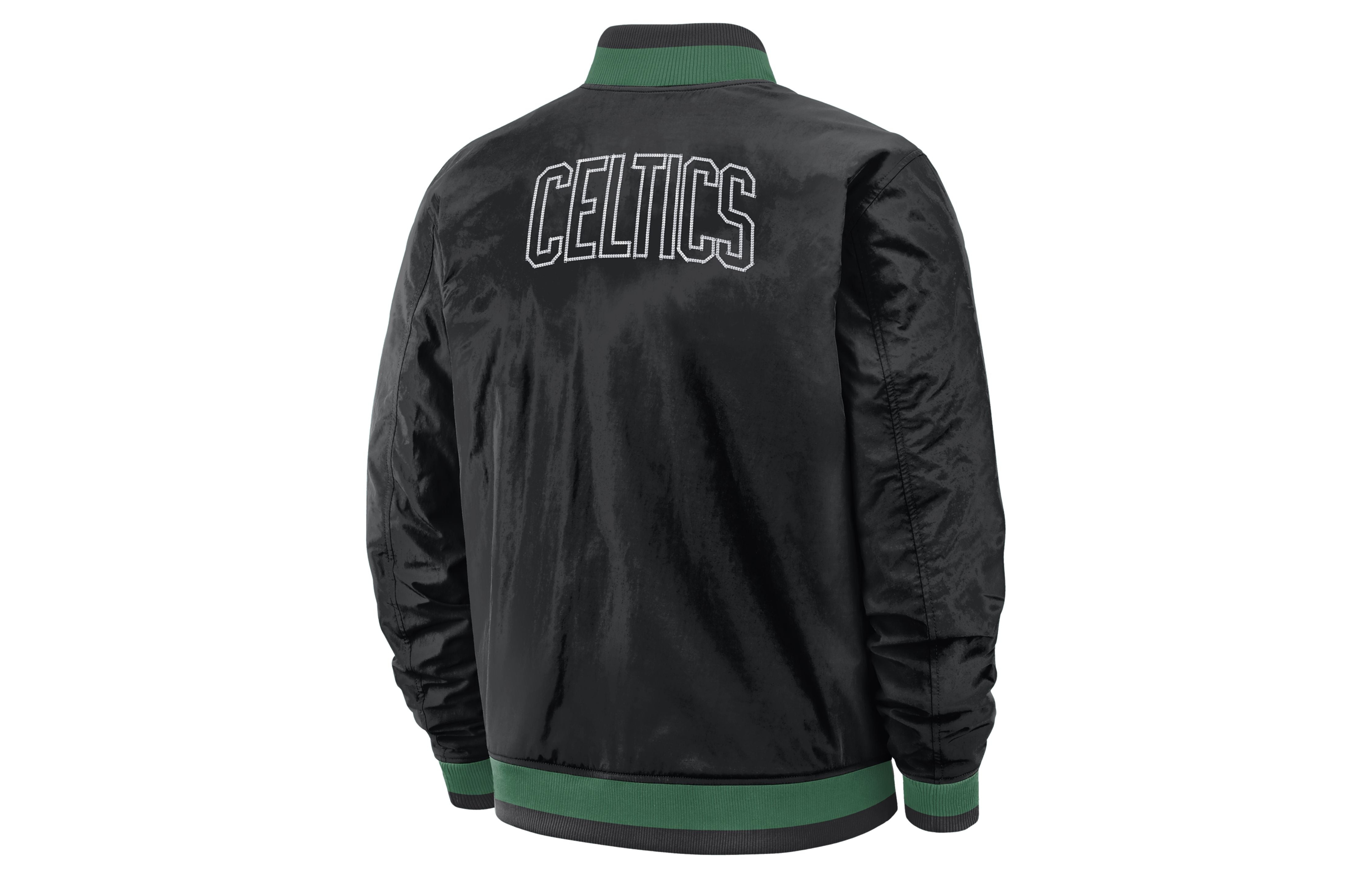 Nike NBA Boston Celtics Reversible Sports Jacket Black Green Blackgreen AV6581-010 - 2