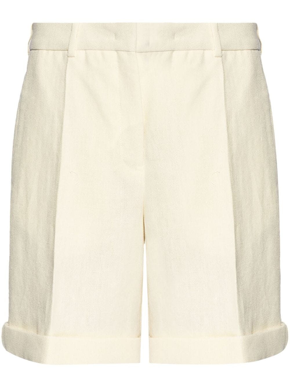 tailored knee-length shorts - 1