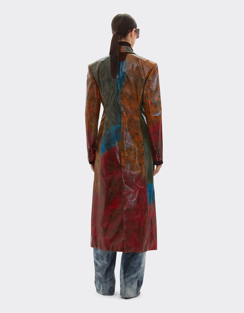 Misted leather coat 4