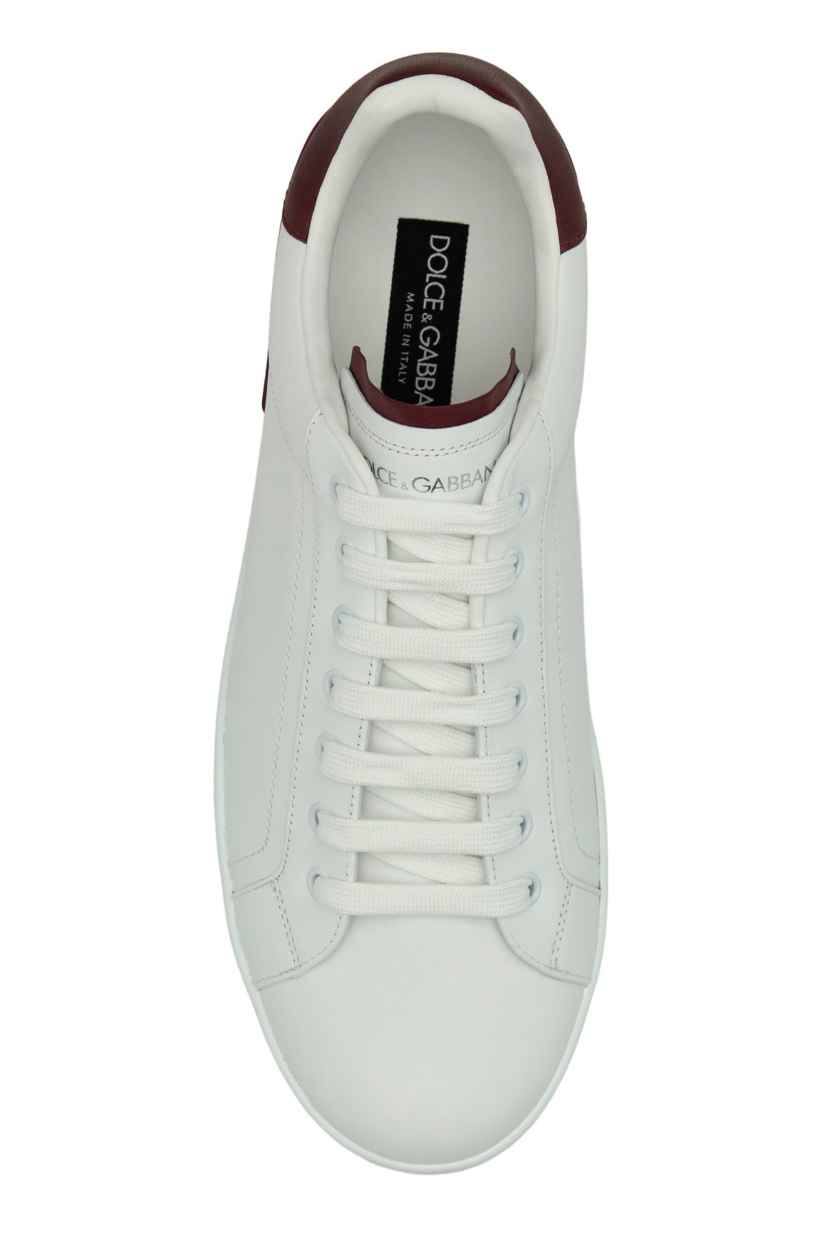White leather Portofino sneakers - 4