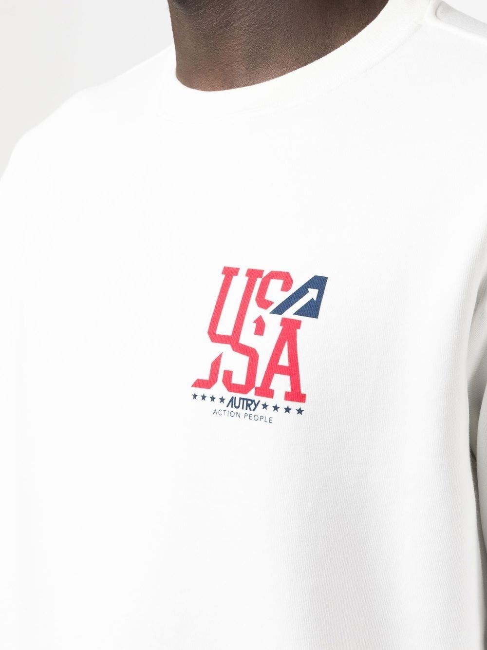 cotton logo-print sweatshirt - 5