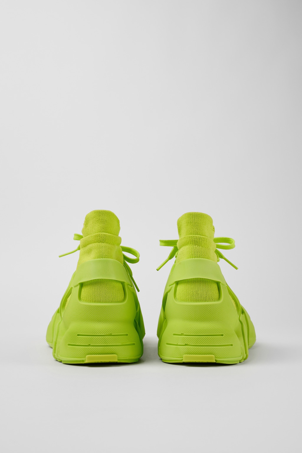 Green Synthetic Sneaker - 3
