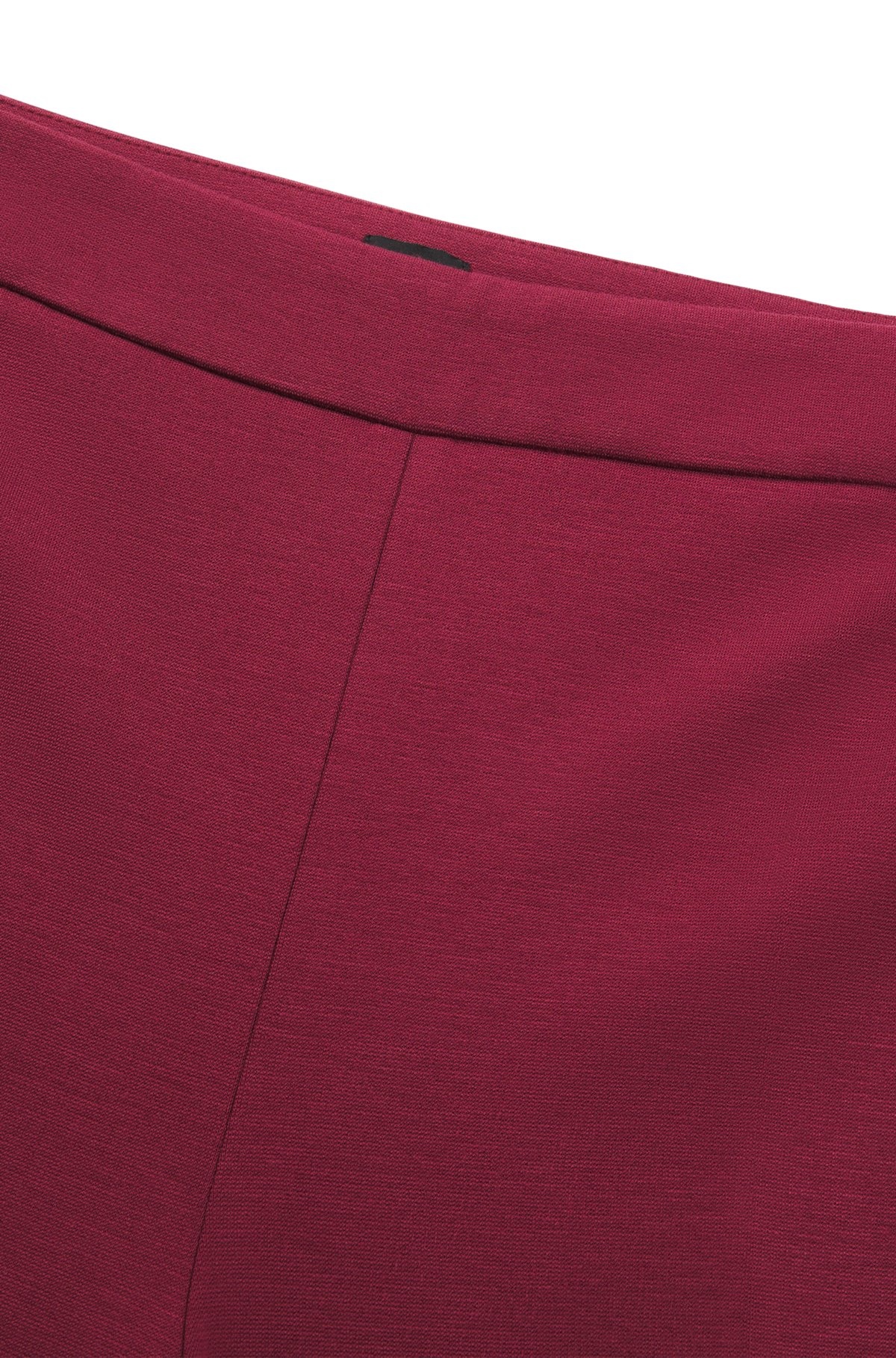 REGULAR-FIT TROUSERS IN STRETCH FABRIC WITH TAPERED LEG - 6