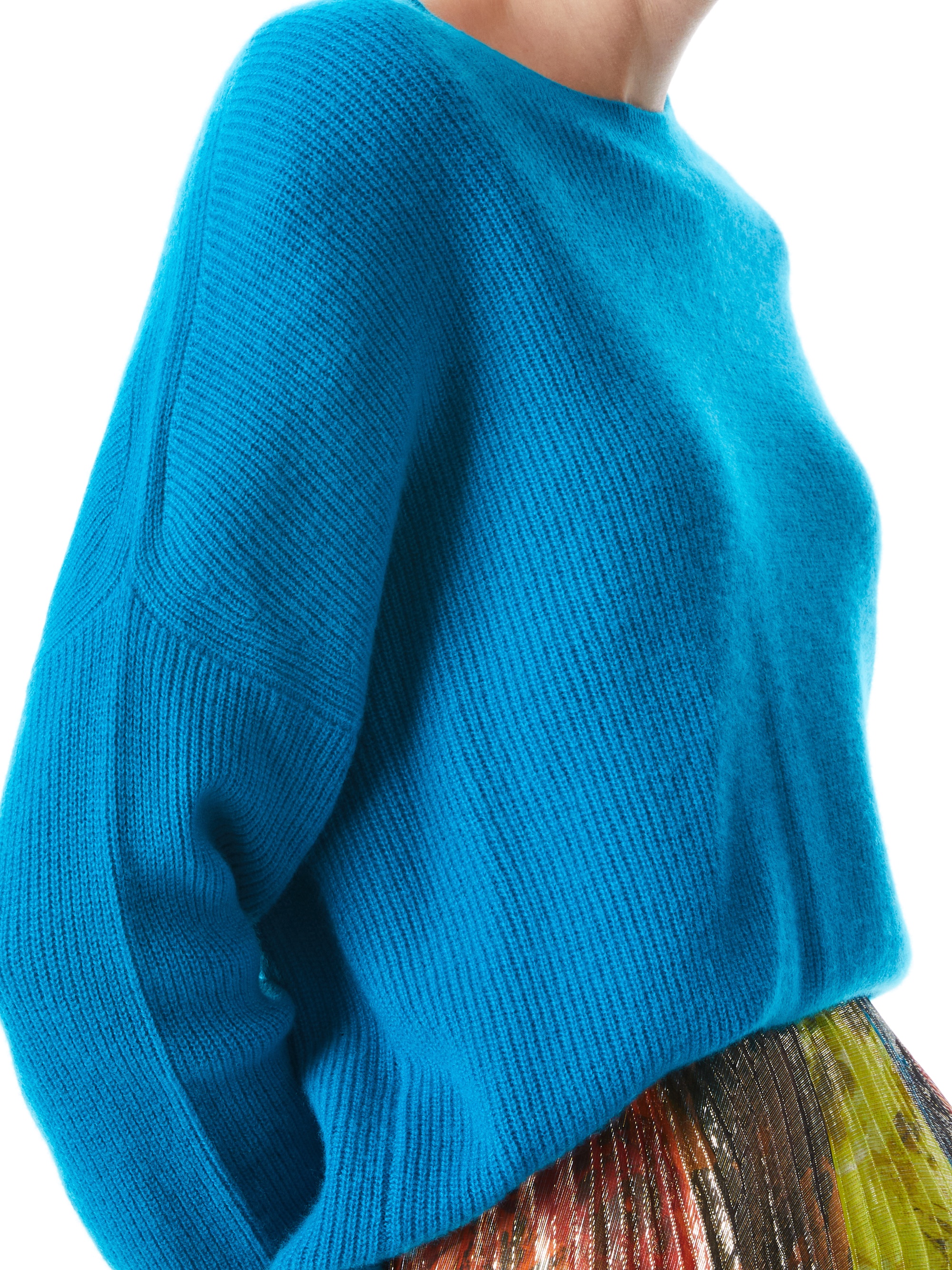 CAPRICE CREWNECK DROP SHOULDER PULLOVER - 5