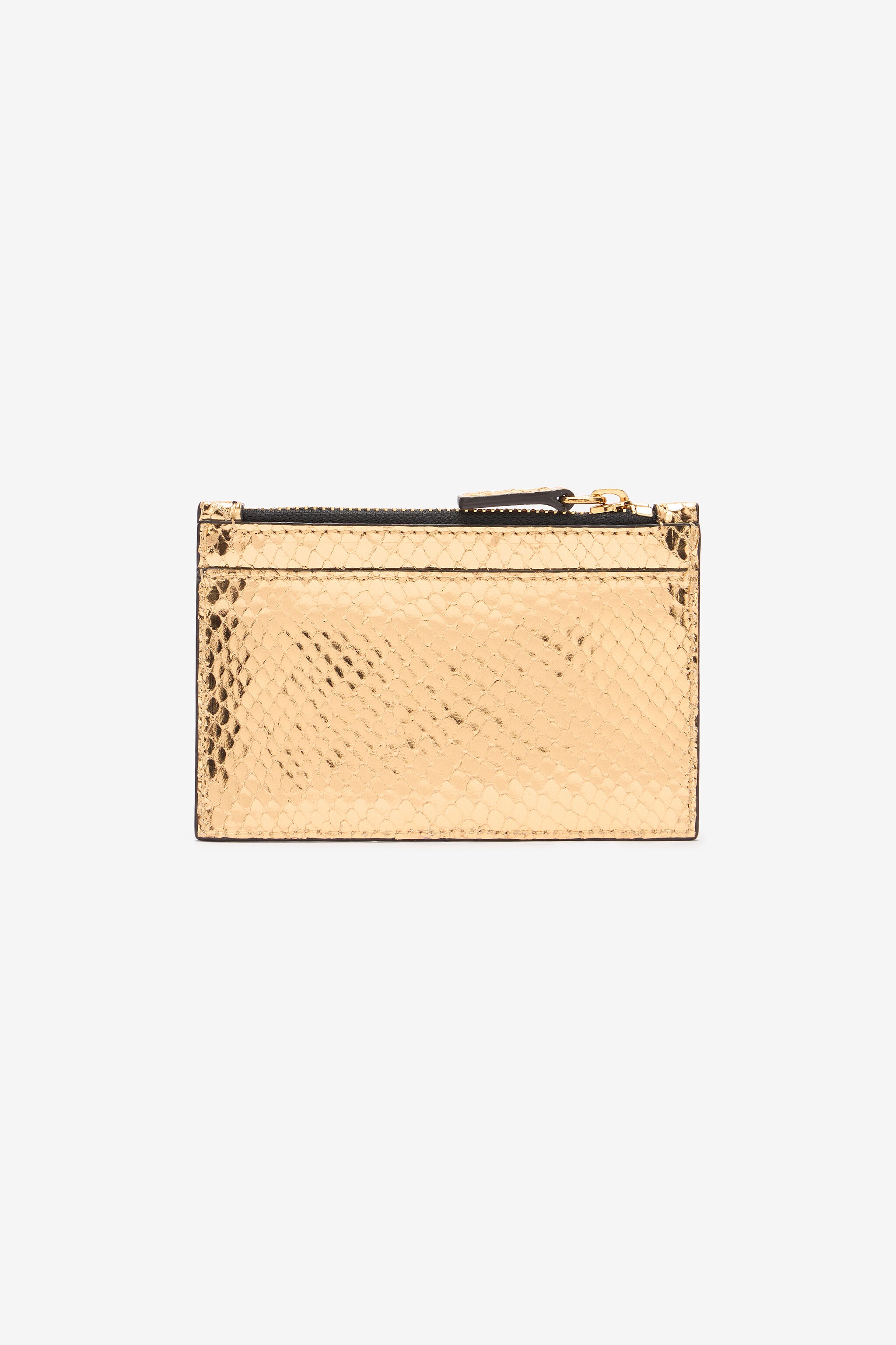 Metallic Snake-Scale Card Holder - 2