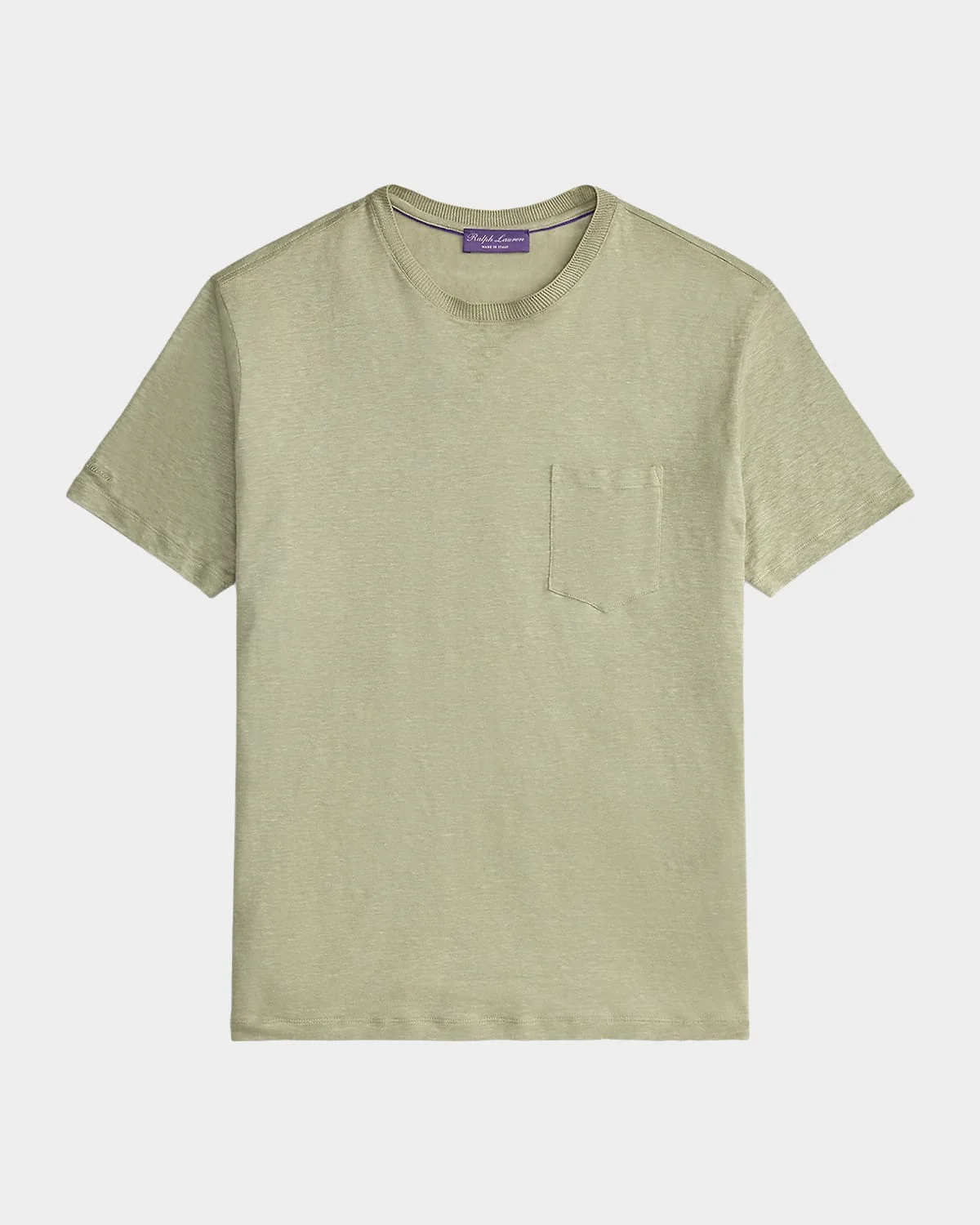 Linen Jersey Pocket T-Shirt - 1