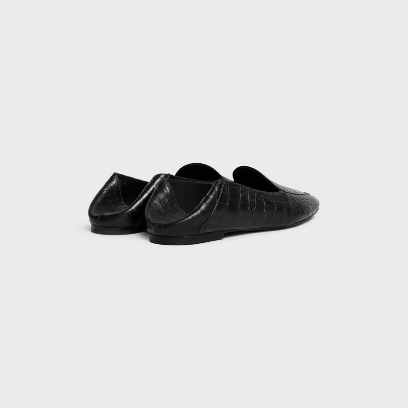 LOAFER AURA IN CROCODILE STAMPED LAMBSKIN 5