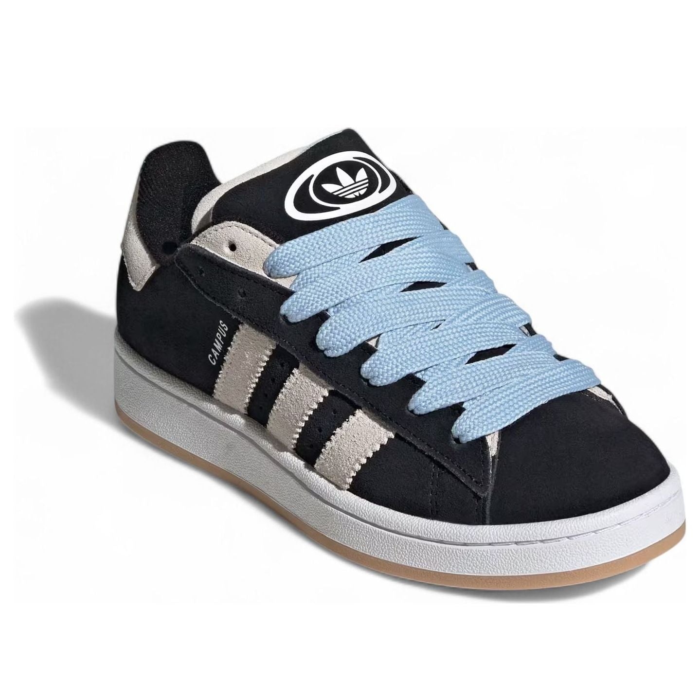 (WMNS) adidas Campus 00s 'Black Light Blue Gum' JQ5747 - 3