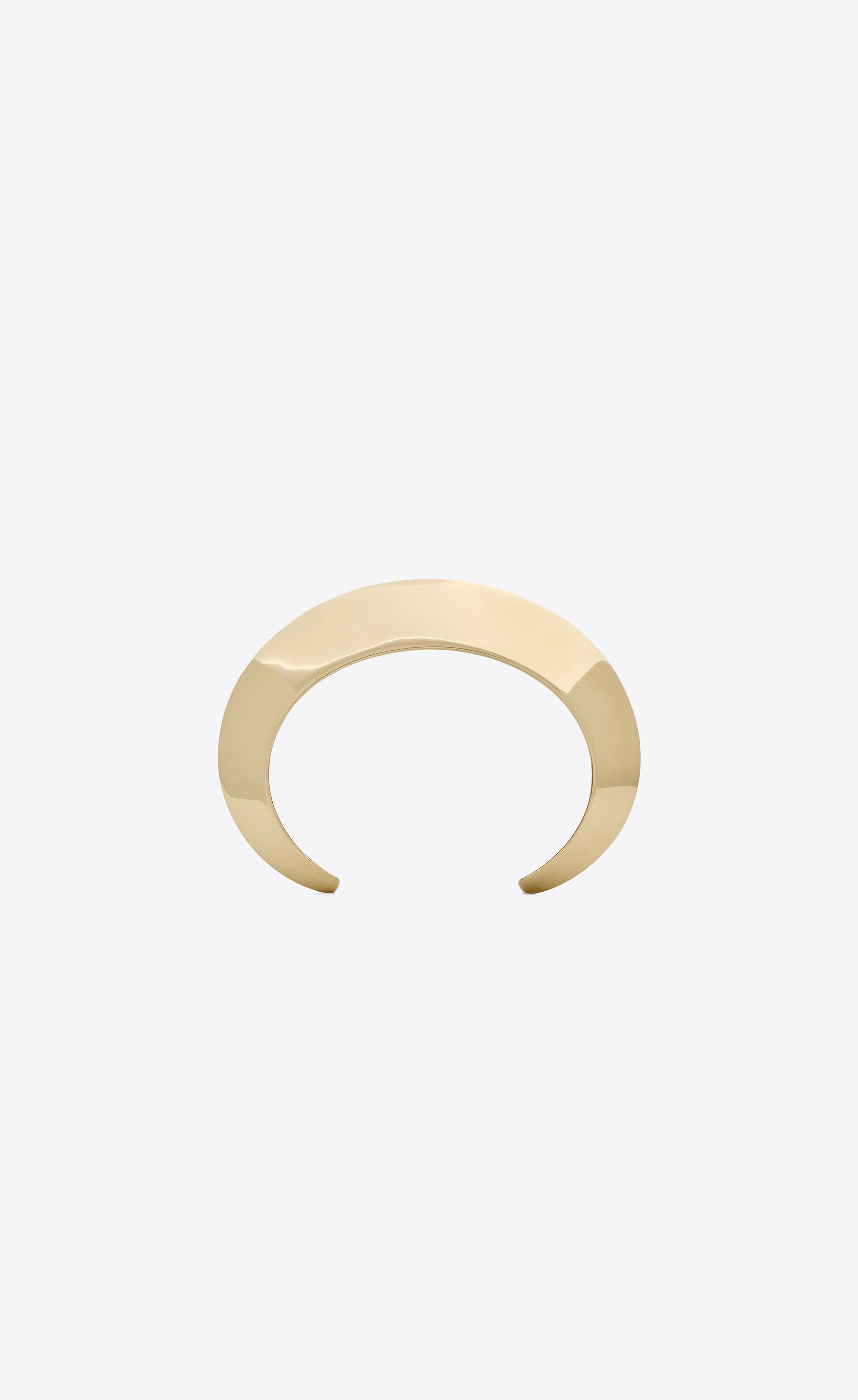 stacked cuff in metal - 2