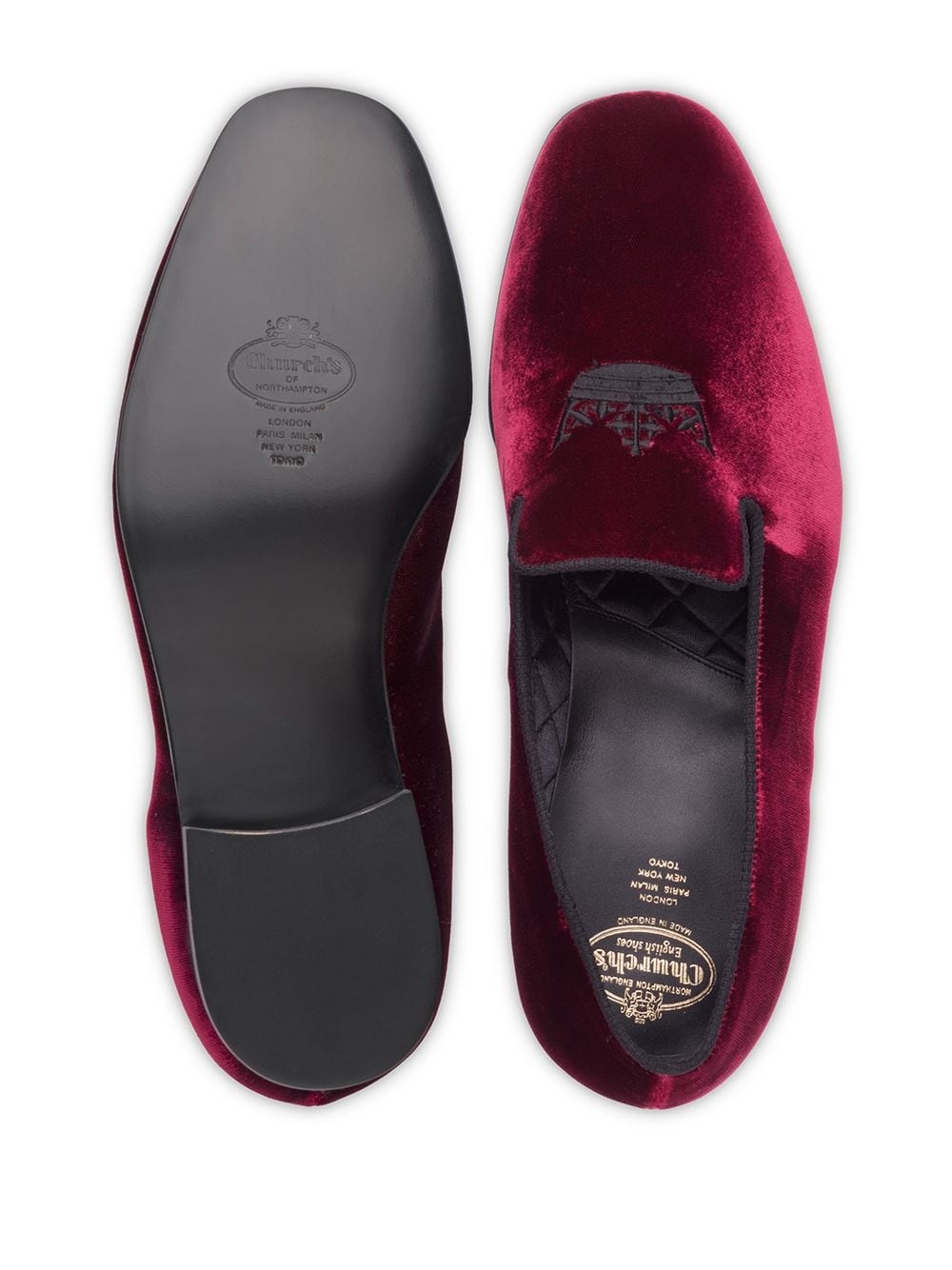 Sovereign 2 velvet loafers - 3