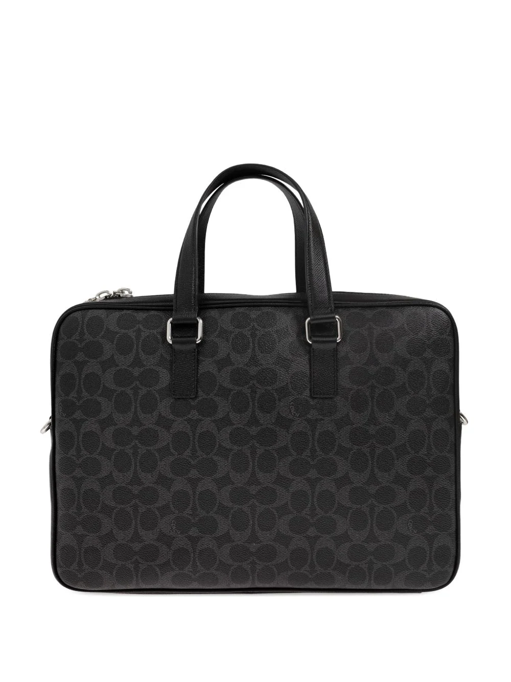 Caden zip patterned briefcase - 1