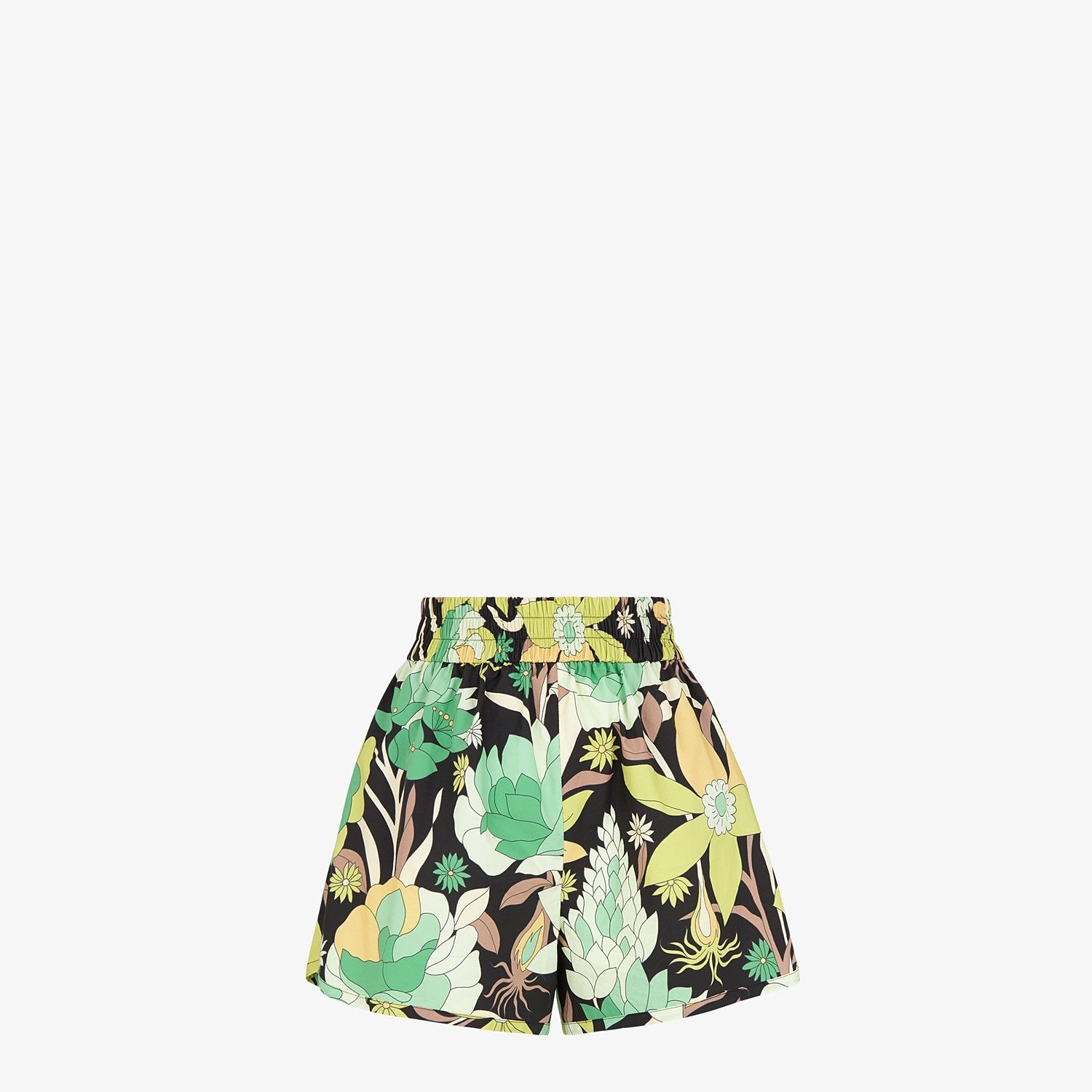 Multicolor cotton shorts - 1