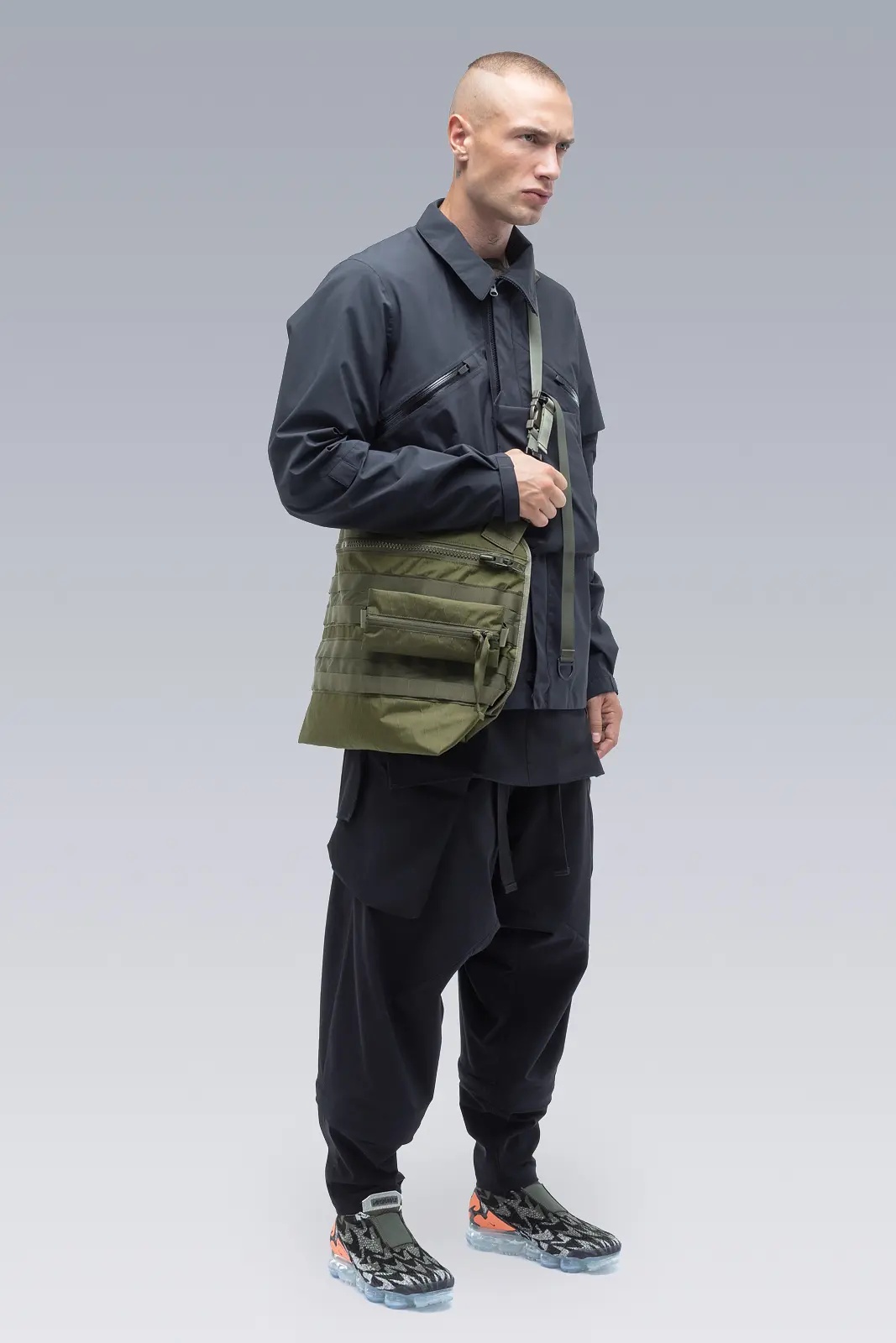 3A-MZ1 Modular Speedzip Pocket Olive - 9