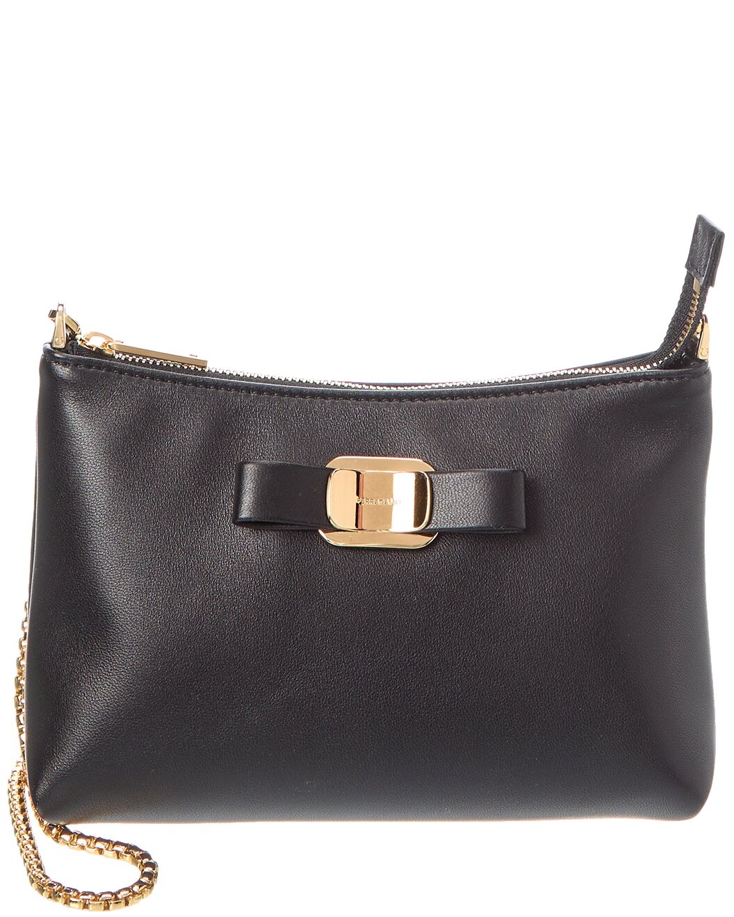 Ferragamo Leather Shoulder Bag - 1