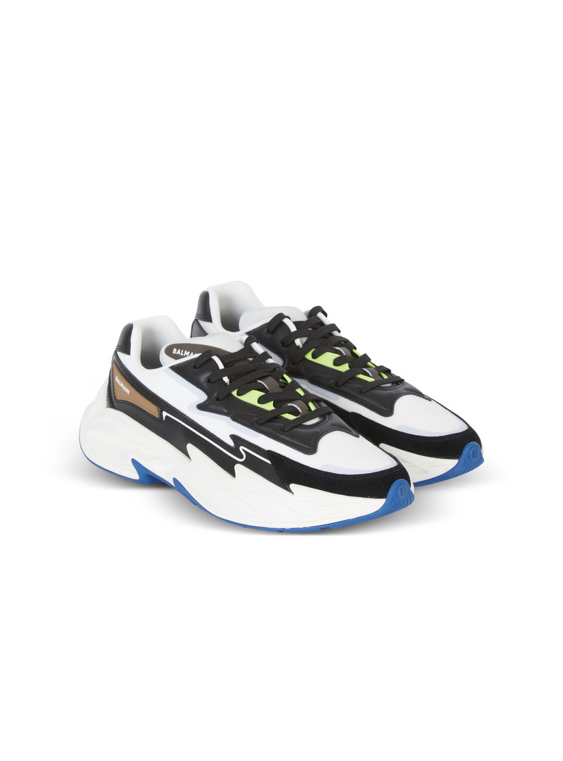 Balmain Run-Row leather trainers outlook