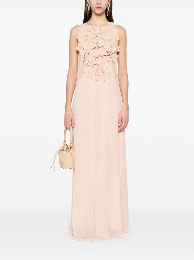 forte_forte floral-appliqué maxi dress outlook
